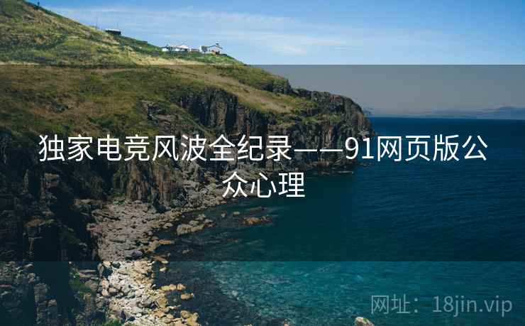 独家电竞风波全纪录——91网页版公众心理