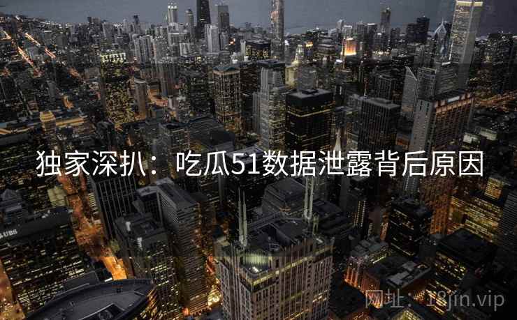 独家深扒：吃瓜51数据泄露背后原因