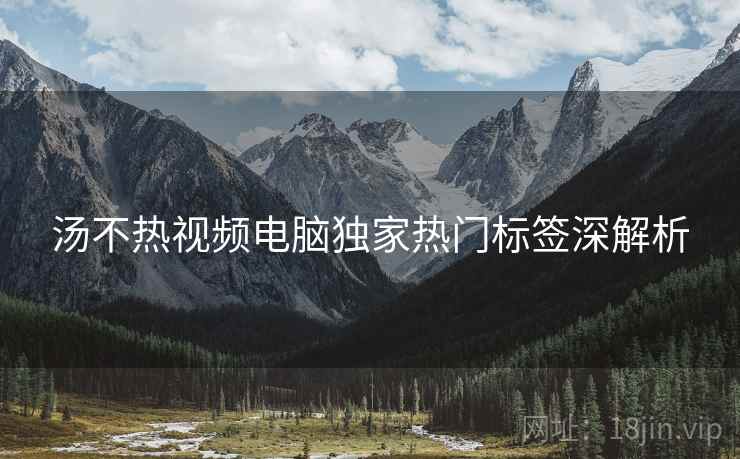 汤不热视频电脑独家热门标签深解析